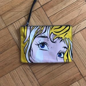 Pop art clutch